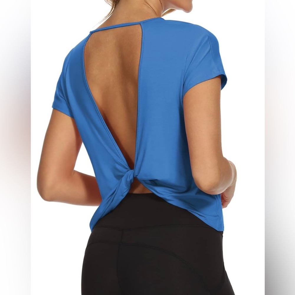 Open Back Athletic Top| NWT| XL
